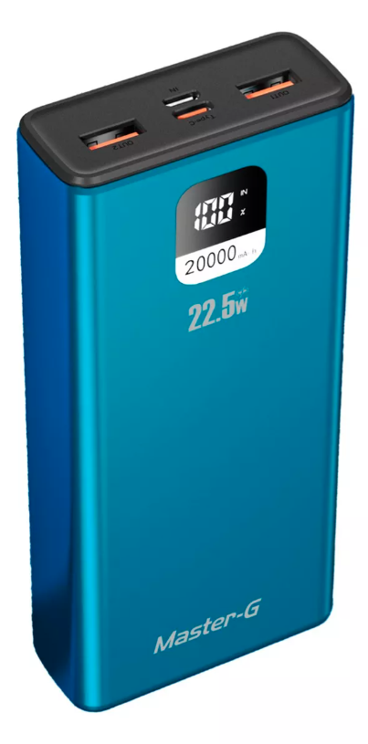 Cargador portátil 20000 mAh Master-g